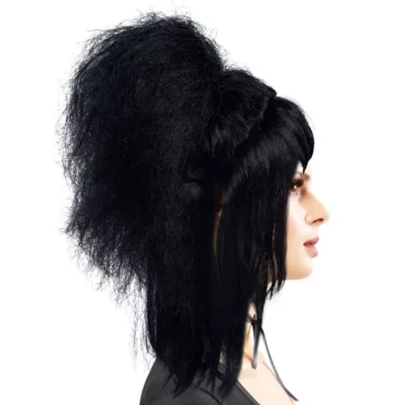 Womens Beetlejuice Lydia Deetz Adult Black Wig Costume Accessory