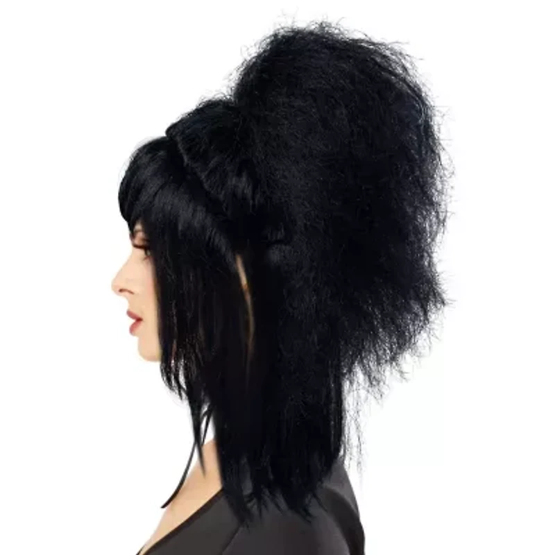 Womens Beetlejuice Lydia Deetz Adult Black Wig Costume Accessory