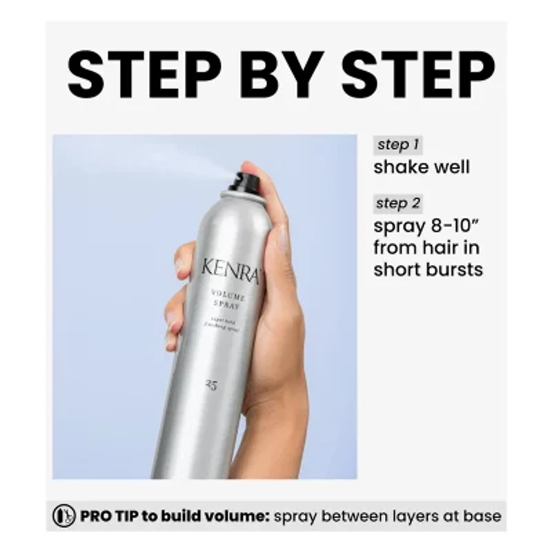 Kenra Volume  Low Hair Spray 1.5 oz.