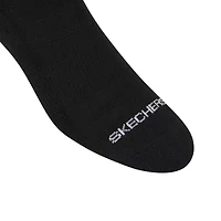 Skechers Active Womens Multi-Pack 6 Pair Quarter Ankle Socks