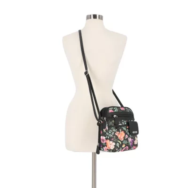 Multi Sac North/South Zip Around Crossbody Bag