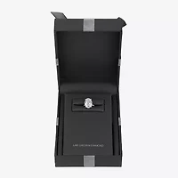 Signature By Modern Bride Womens 4 1/7 Ct. T.W. Lab Grown White Diamond 14K Gold Oval Engagement Ring