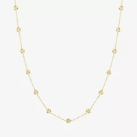 Diamond Addiction (G-H, Si2-I1) Womens 2 CT. T.W. Lab Grown White Diamond 14K Gold Over Silver 16 Inch Pendant Necklace