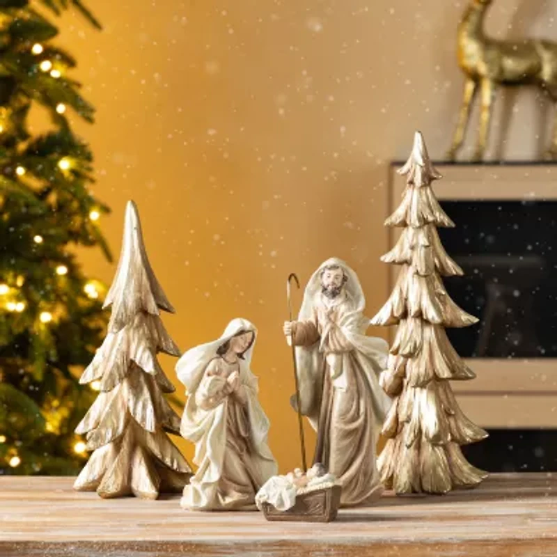 Glitzhome S5 Figurine Nativity Set