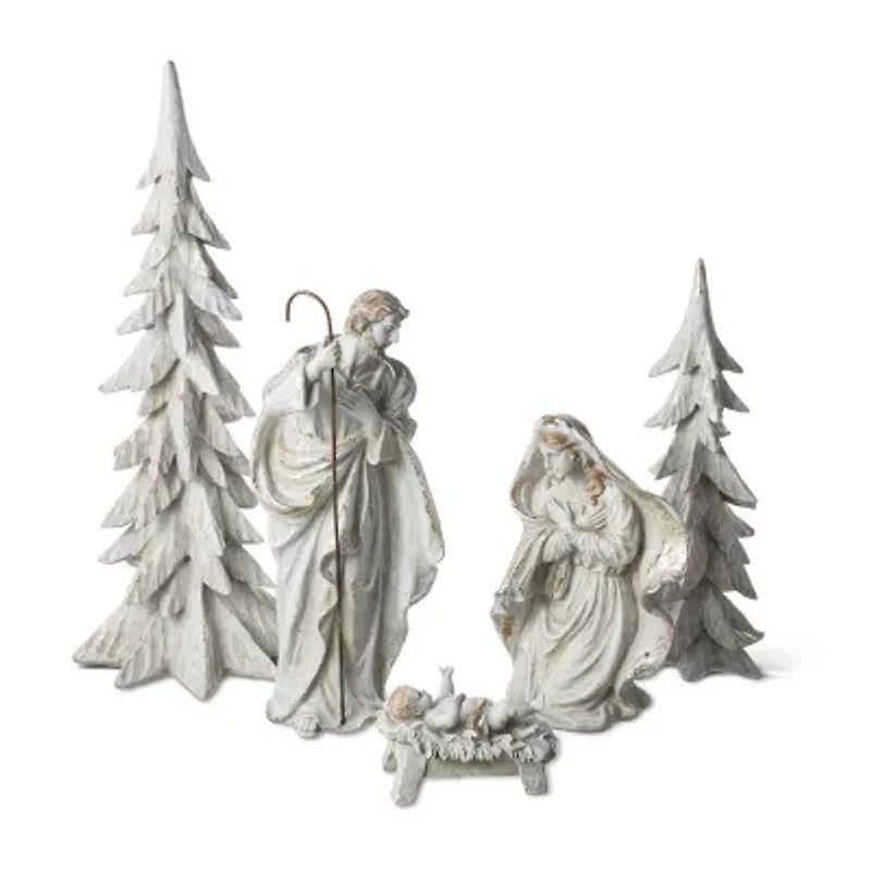 Glitzhome S5 Figurine Nativity Set