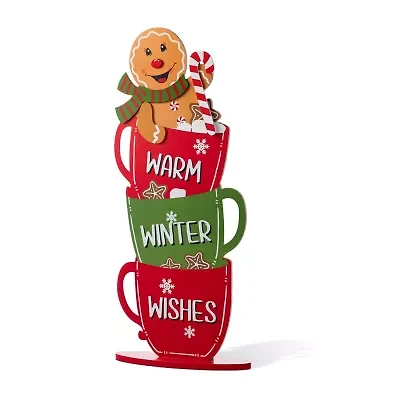 Glitzhome 34.5 Porch Drc Christmas Porch Sign