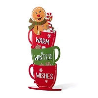 Glitzhome 34.5 Porch Drc Christmas Porch Sign