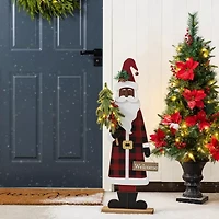 Glitzhome 35.75 Porch Drc Christmas Porch Sign