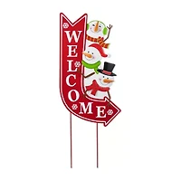 Glitzhome 35.75 Yard Stake Christmas Yard Art