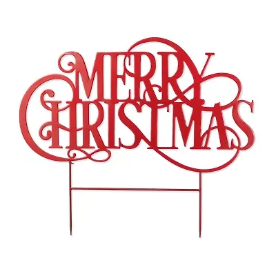 Glitzhome 36 Yard Stake Christmas Yard Art
