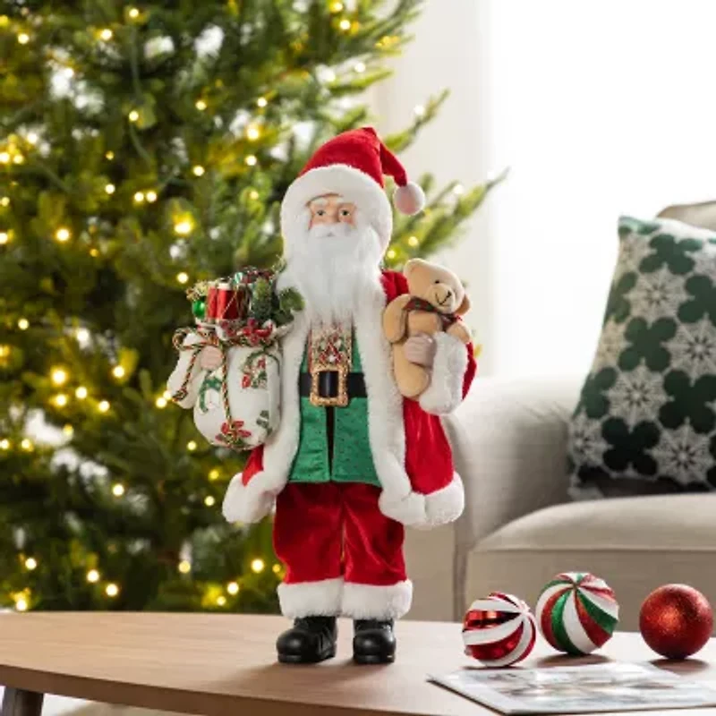 Glitzhome 18 Figurine Christmas Figurine