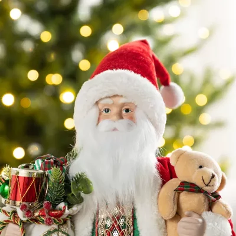 Glitzhome 18 Figurine Christmas Figurine
