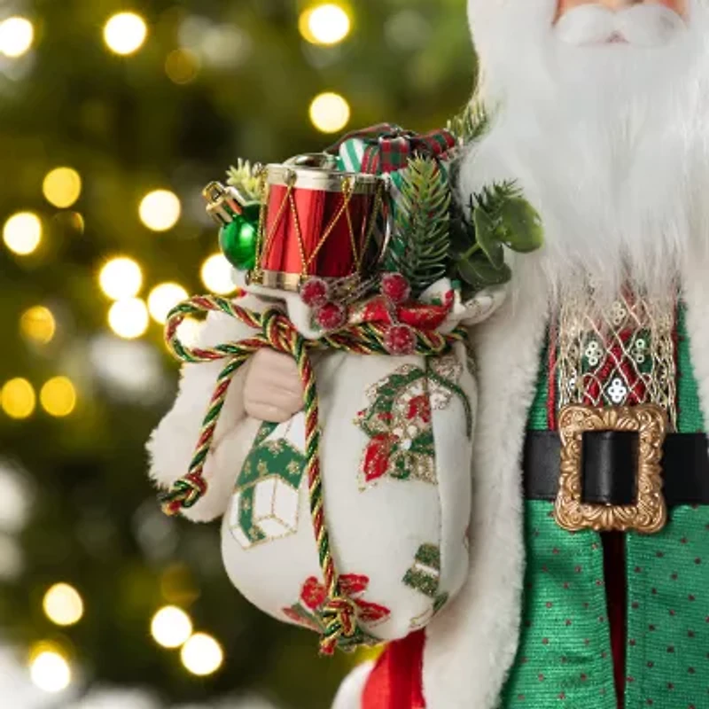 Glitzhome 18 Figurine Christmas Figurine