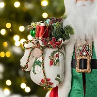 Glitzhome 18 Figurine Christmas Figurine