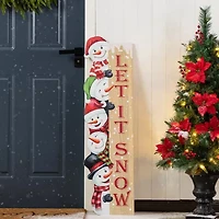 Glitzhome 8ft Inflatable Drc Christmas Porch Sign