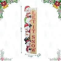 Glitzhome 8ft Inflatable Drc Christmas Porch Sign