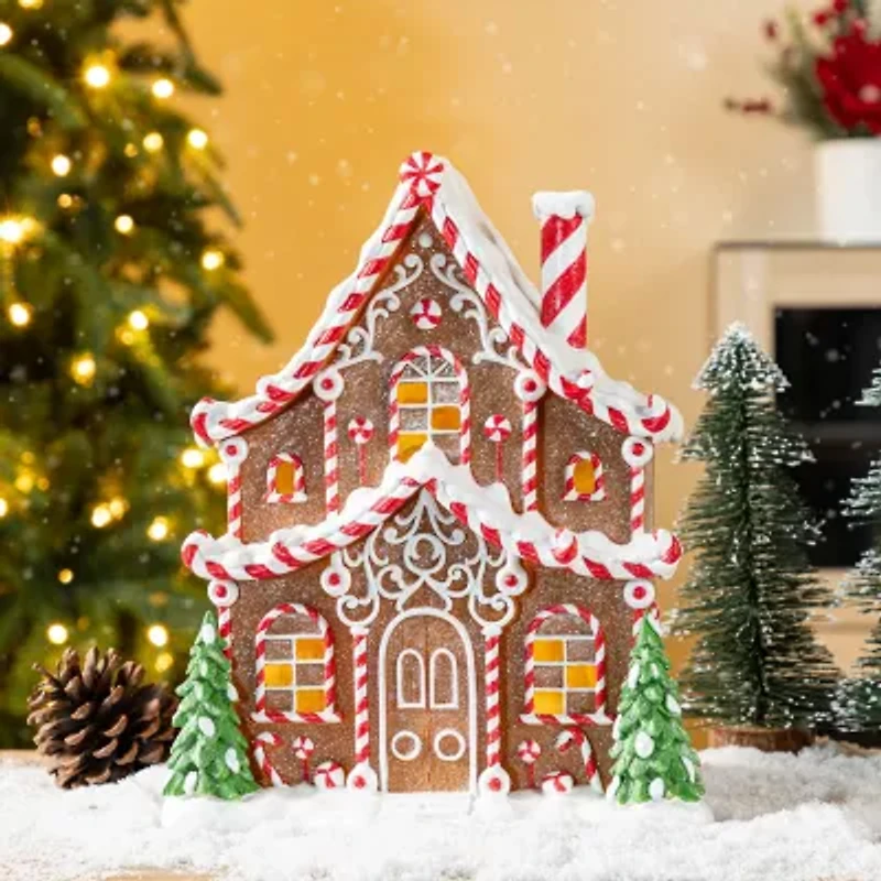 Glitzhome 11.75 Table Drc Christmas Tabletop Decor