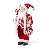 Glitzhome 18 Figurine Christmas Figurine