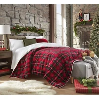 North Pole Trading Co. Mink To Sherpa Reversible Comforter