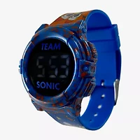 Sonic the Hedgehog Boys Blue Strap Watch Snc4373mjc