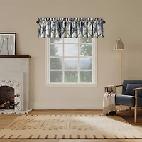 No 918 Keaton Geometric Watercolor Rod Pocket Valance