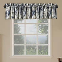 No 918 Keaton Geometric Watercolor Rod Pocket Valance