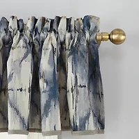 No 918 Keaton Geometric Watercolor Rod Pocket Valance