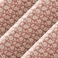 No 918 Talia Tonal Floral Grommet Top Semi-Sheer Single Curtain Panel