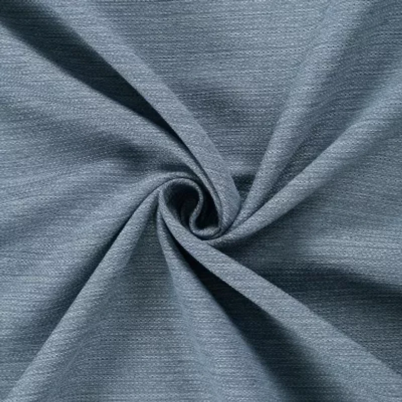 No 918 Landon Textured Grommet Top Semi-Sheer Single Curtain Panel