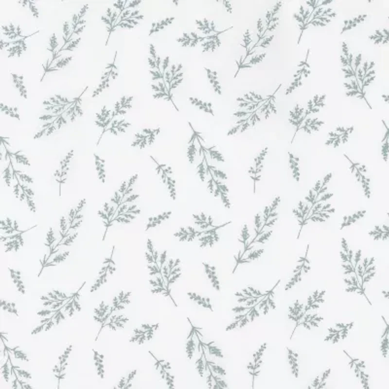 No 918 Briarwood Delicate Leaf Textured Rod Pocket Sheer Single Curtain Panel