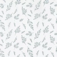 No 918 Briarwood Delicate Leaf Textured Rod Pocket Sheer Single Curtain Panel