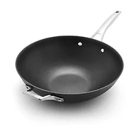 Calphalon Premier Hard Anodized 13" Flat Wok