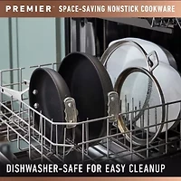 Calphalon Premier Space-Saving Hard Anodized 10-pc. Cookware Set