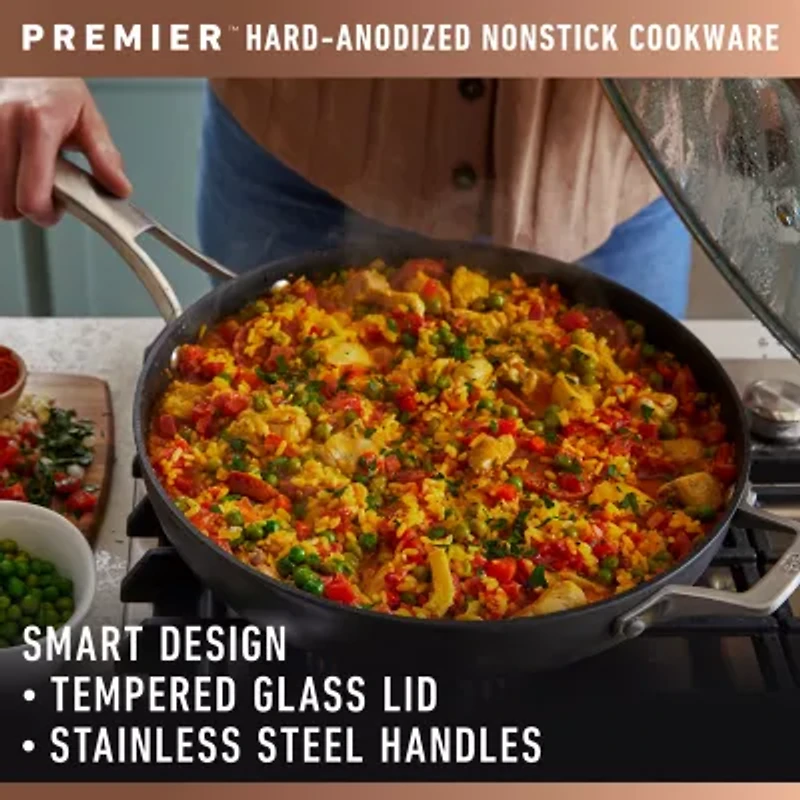 Calphalon Premier Hard Anodized 8-pc. Cookware Set