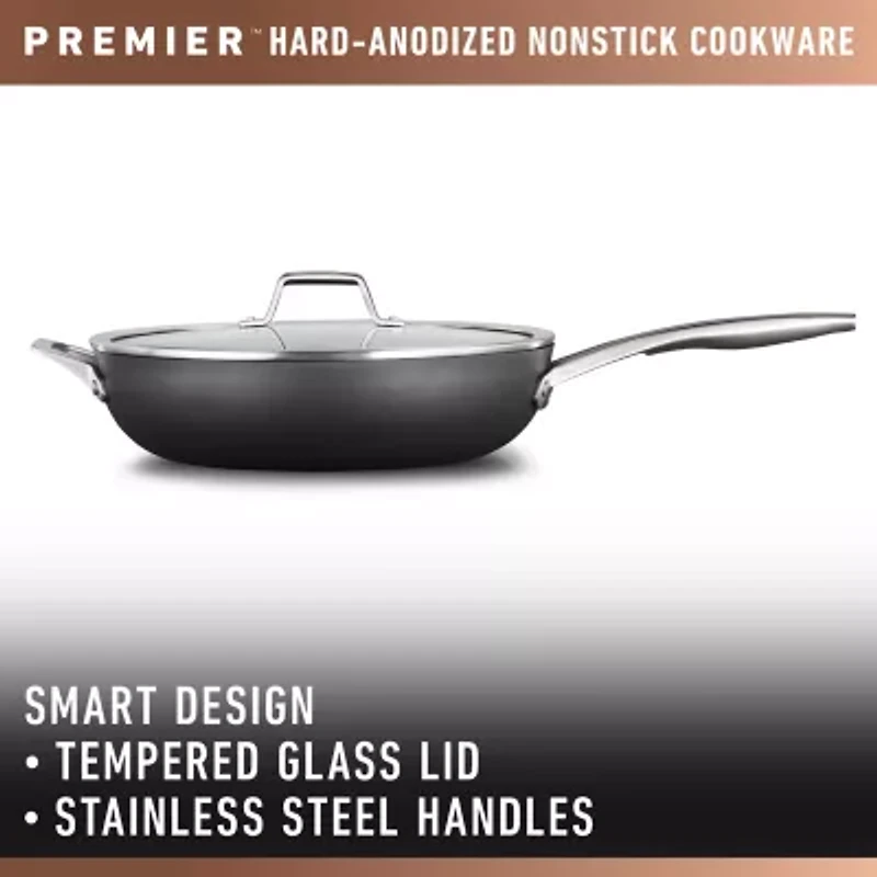 Calphalon Premier Hard Anodized 13" Skillet with Lid