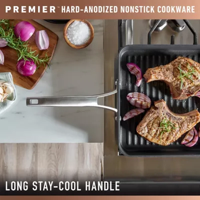 Calphalon Premier Hard Anodized 11" Grill Pan