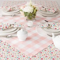 Design Imports Buffalo Check Tablecloth