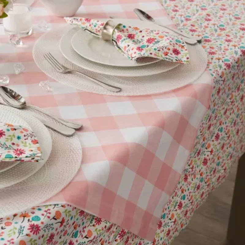 Design Imports Buffalo Check Tablecloth