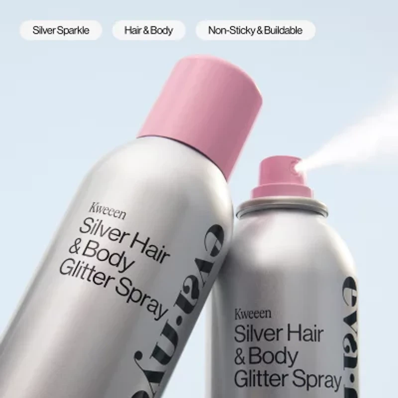 Eva Nyc Kweeen Silver Hair & Body Glitter