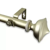 Rod Desyne Leopold 1" Adjustable Curtain