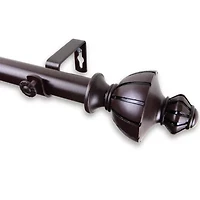 Rod Desyne Jerome 1" Adjustable Curtain