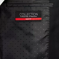 Collection By Michael Strahan Mens Stretch Fabric Slim Fit Suit Jacket