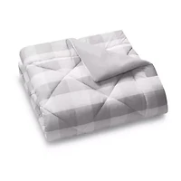 Truly Soft Everyday Buffalo Check Comforter Set Plaid Lightweight Reversible