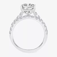 (H-I / SI1-SI2) Signature By Modern Bride Princess Cut Womens 3 CT. T.W. Lab Grown White Diamond 14K Gold Bridal Set