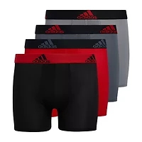 adidas Big Kid Boys 4 Pack Boxer Briefs 5153207