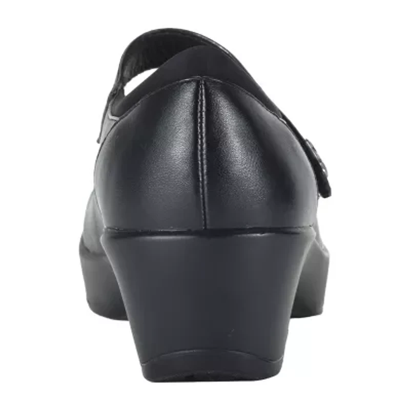 Btrue By Baretraps Cooper Womens Round Closed Toe Mary Jane Shoes Wide Width