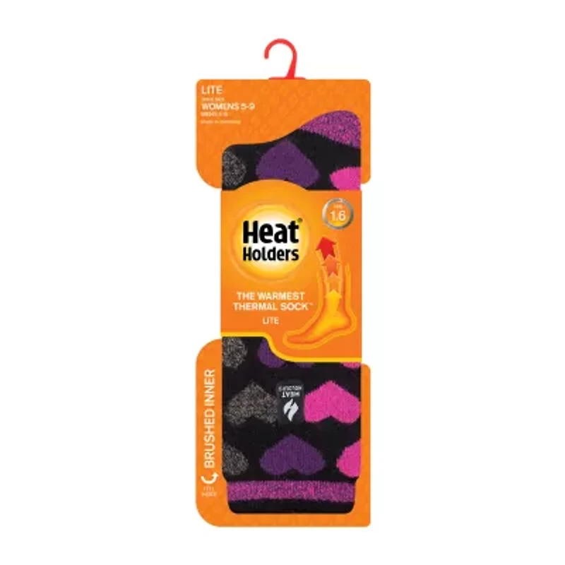 Heat Holders  Lite Womens 1 Pair Crew Socks