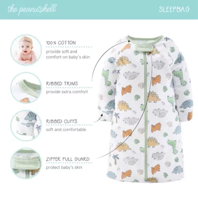 The Peanutshell 0-3m Baby Saurus Baby Unisex 23-pc. Baby Clothing Set