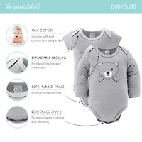 The Peanutshell 0-3m Celestial Bears Baby Unisex 23-pc. Baby Clothing Set