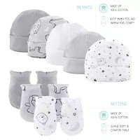 The Peanutshell 0-3m Celestial Bears Baby Unisex 23-pc. Baby Clothing Set